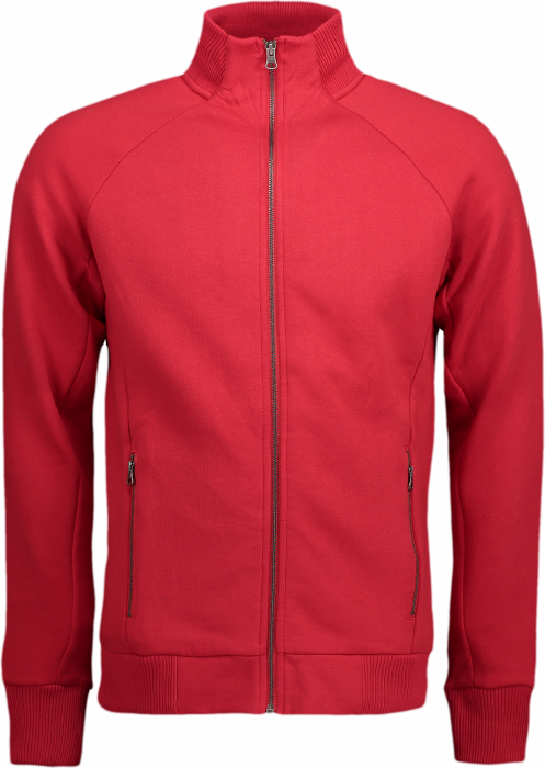 ID - Full Zip Sweat - Vermelho