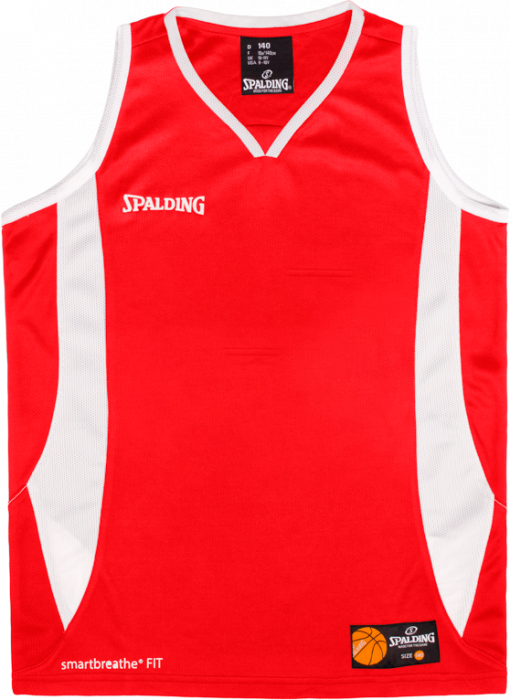 Spalding - Jam Tank Top - Rød & white