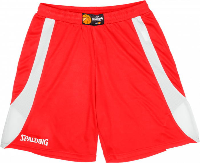 Spalding - Jam Shorts - Czerwony & white