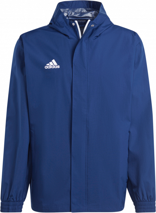 Adidas - Entrada 22 All Weather Jacket - Marinblå & vit