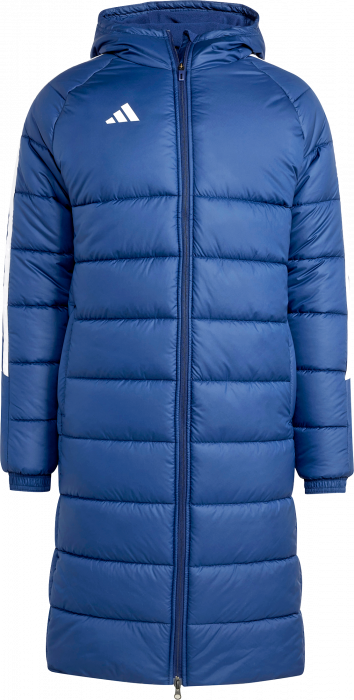 Adidas - Tiro 24 Long Coat - Team Navy Blue & vit