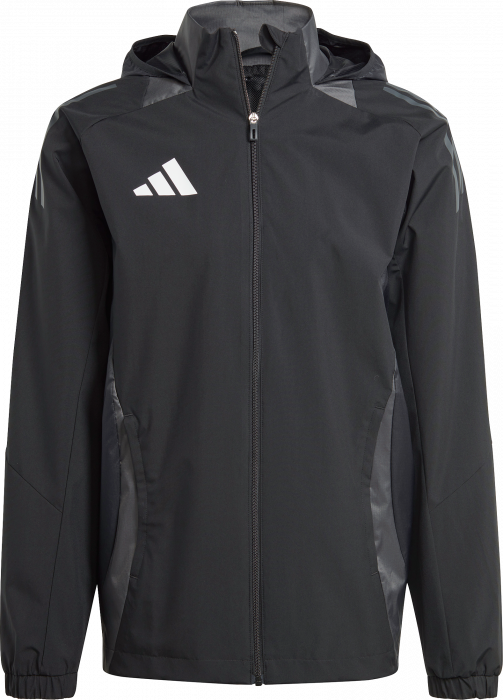 Adidas - Tiro24 All-Weather Jacket - Nero & t dark grey