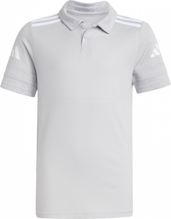 Adidas - Squadra 25 Polo - T Light Grey & hvid