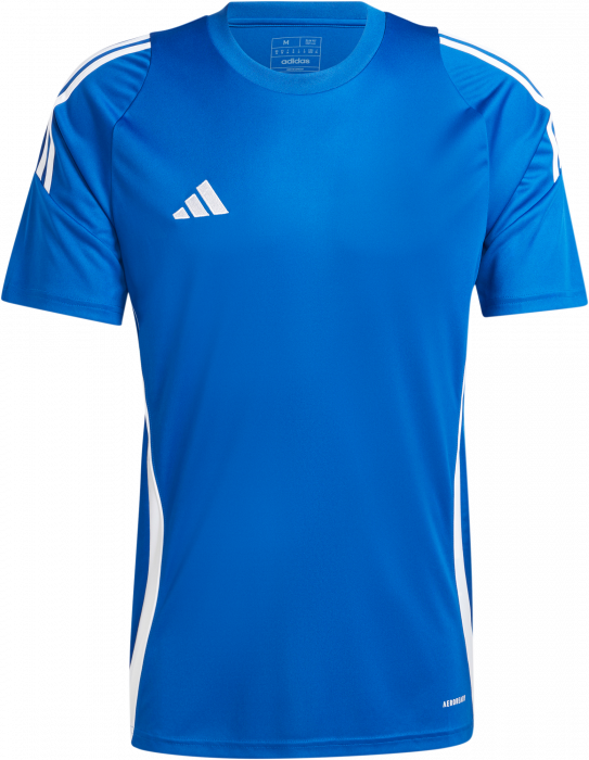 Adidas - Tiro 24 Player Jersey - Royal Blue & branco