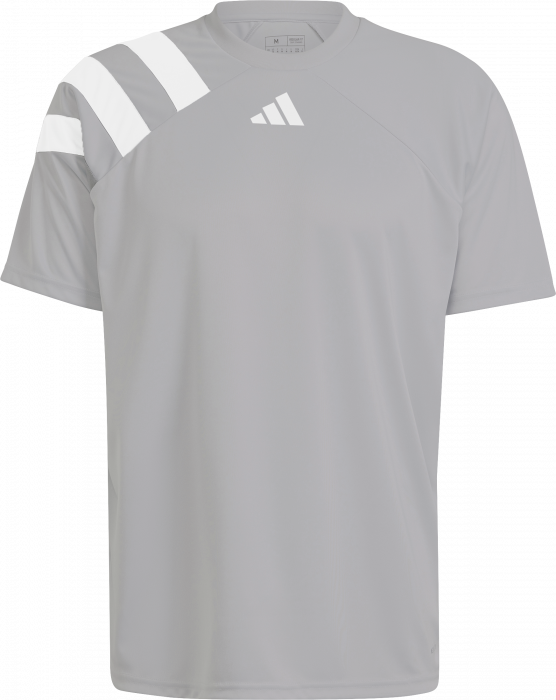 Adidas - Fortore 23 Player Jersey - T Light Grey & bianco