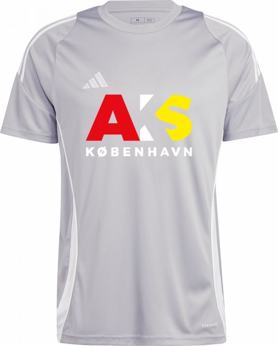 Adidas - Aks Training Jersey - Light Grey & weiß