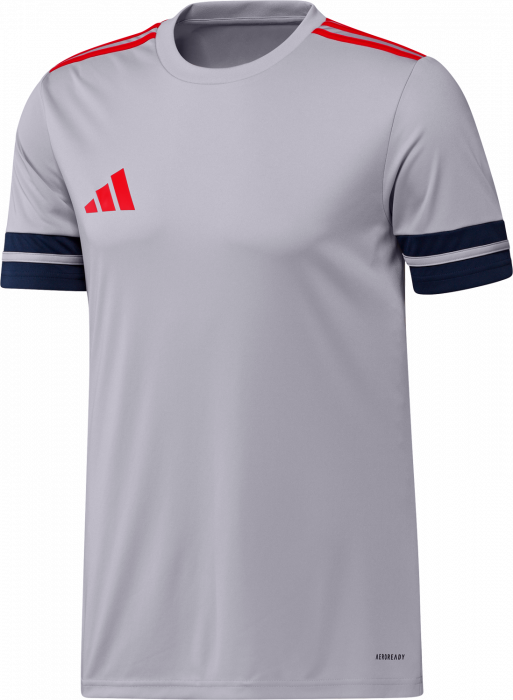 Adidas - Squadra 25 Player Jersey - Glow Grey & t navy blue