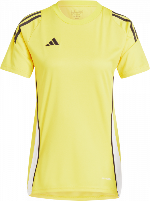 Adidas - Tiro 24 Player Jersey Women - T Yellow & blanc