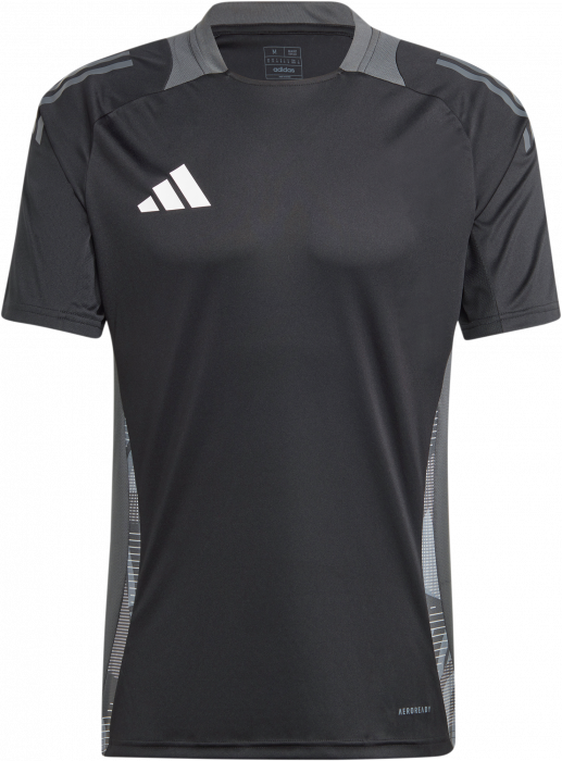 Adidas - Tiro24 T-Shirt - Zwart & t dark grey