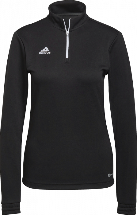 Adidas - Entrada 22 Træning Top With Half Zip Woman - Preto