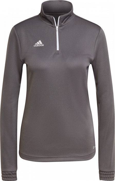 Adidas - Entrada 22 Træning Top With Half Zip Woman - Cinzento