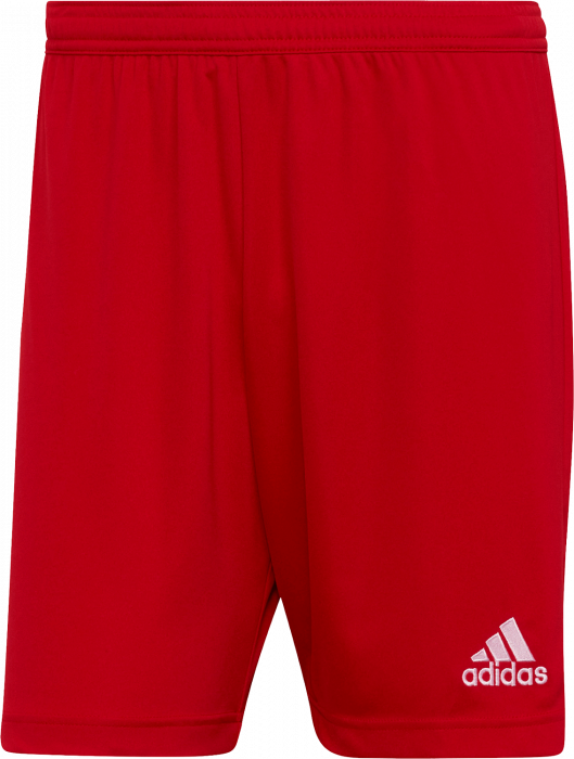 Adidas - Entrada 22 Shorts - Power red 2 & branco