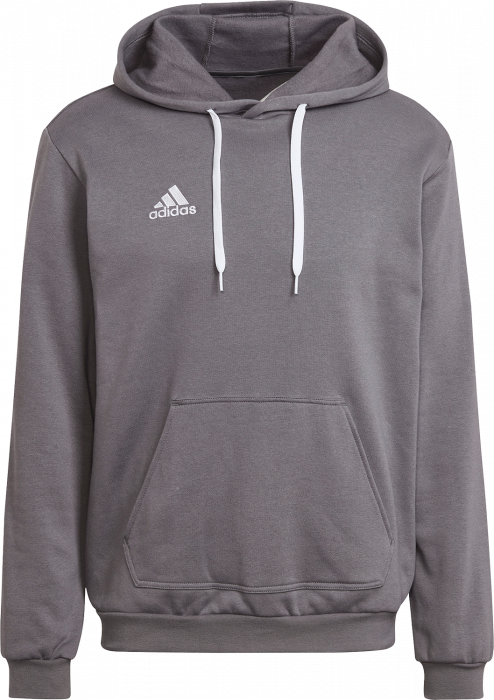 Adidas - Entrada 22 Hoodie - Grey four & biały