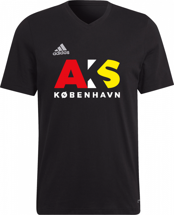 Adidas - Aks Cotton T-Shirt - Schwarz