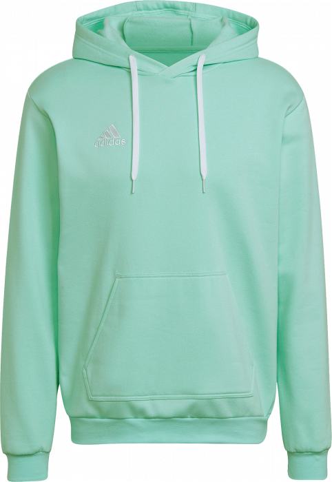 Adidas - Entrada 22 Hoodie - Clear mint & bianco