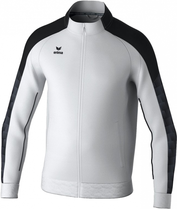 Erima - Evo Star Training Jacket Full Zip - Vit & svart