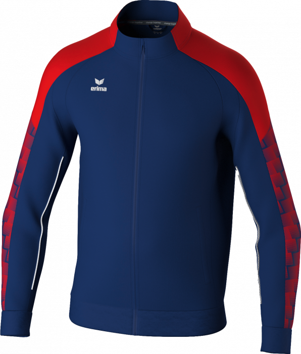 Erima - Evo Star Training Jacket Full Zip - New Navy & red