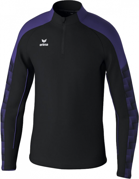 Erima - Evo Star Training Top Half Zip - Nero & viola