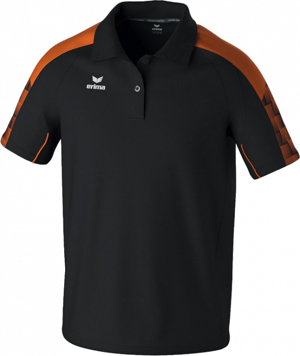 Erima - Evo Star Polo - Zwart & orange