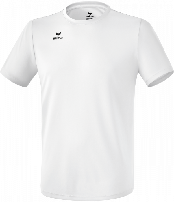 Erima - Funktionel Teampsort T-Shirt - Blanco & negro