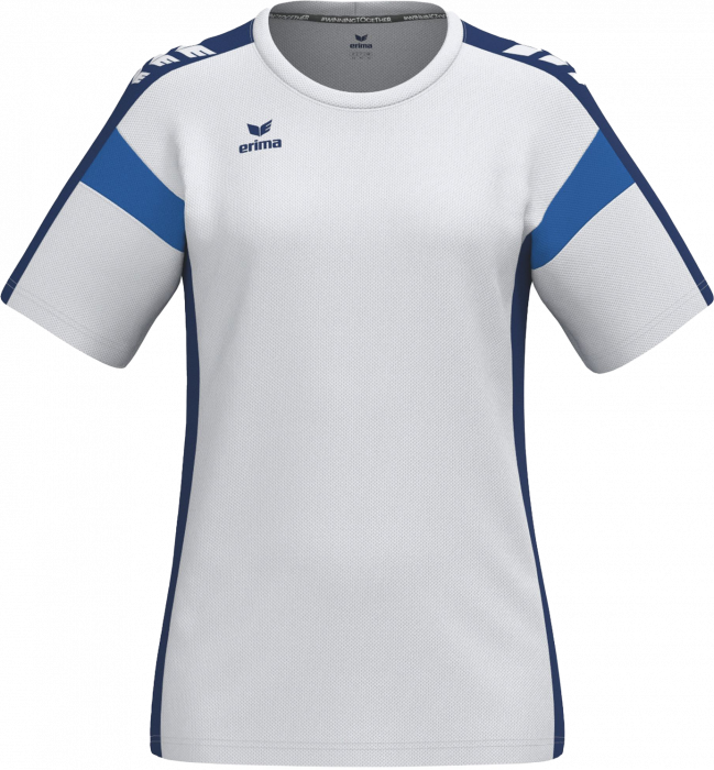 Erima - Celebrate 125 Player Jersey Women - Biały & new navy