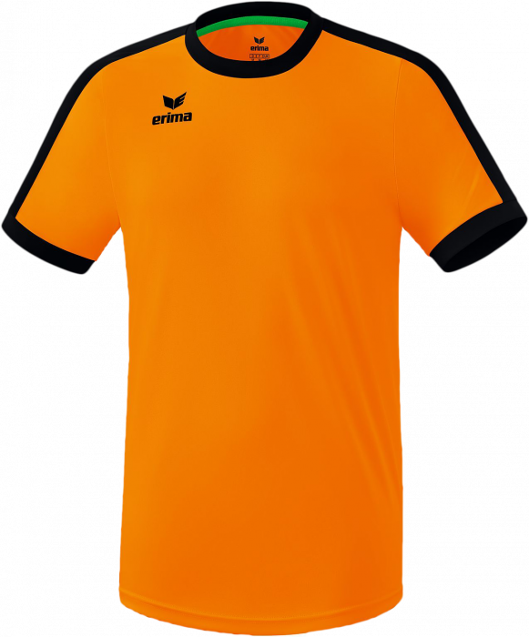 Erima - Retro Star Jersey - Orange & schwarz