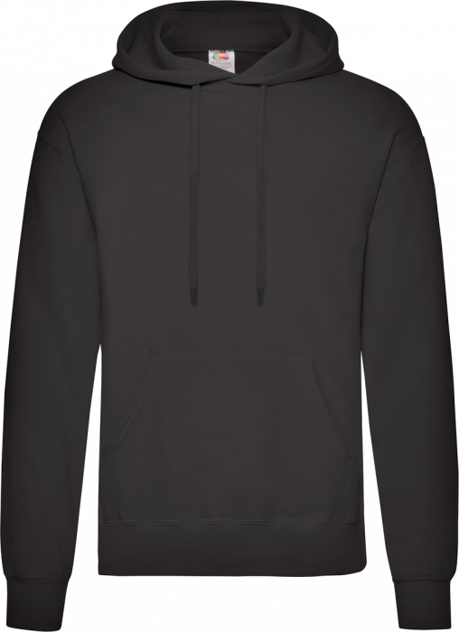 Fruit of the loom - Klassisk Hoodie - Svart