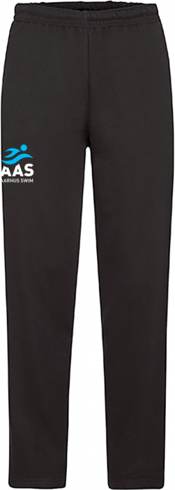 Fruit of the loom - Classic Open Hem Sweatpants - Negro