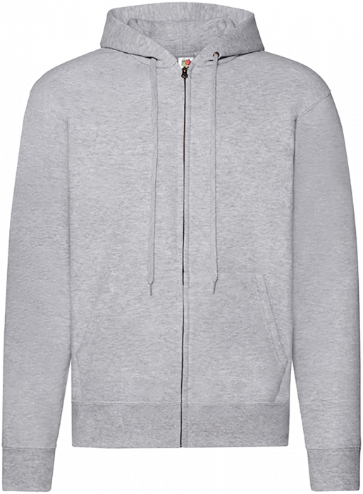 Fruit of the loom - Classic Hodded Sweat Jacket - Heather Grey