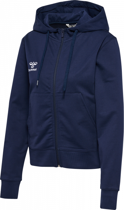 Hummel - Go 2.0 Zip Hoodie Women - Marine