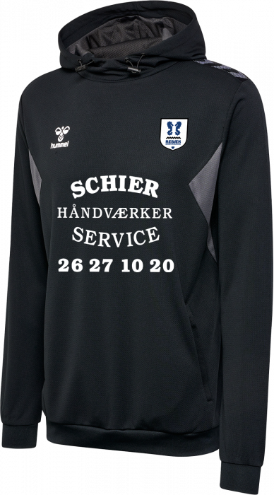 Hummel - Rif Hoodie Adults - Zwart