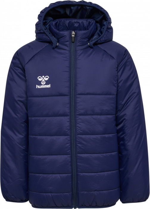 Hummel - Go Quilted Jakke Med Hætte Børn - Marine