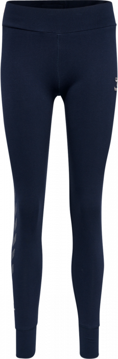 Hummel - Move Grid Cotton Tights Women - Marine