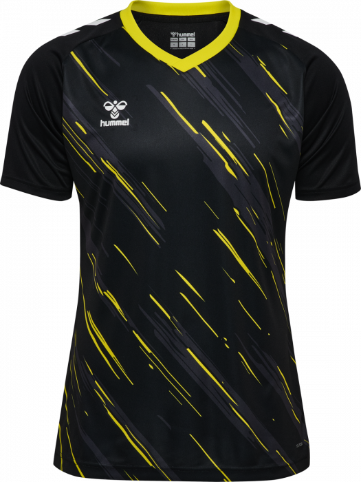 Hummel - Match Triump Spillertrøje - Sort & blazing yellow