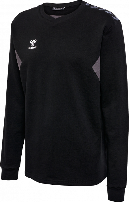 Hummel - Authentic Training Sweat Cotton - Negro