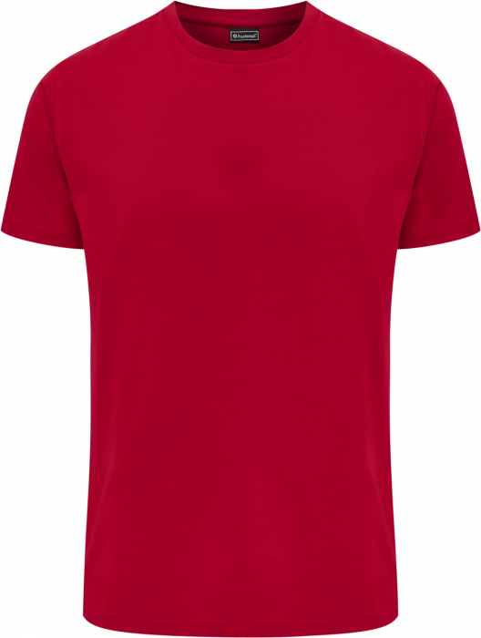 Hummel - Basic T-Shirt - Tango Red