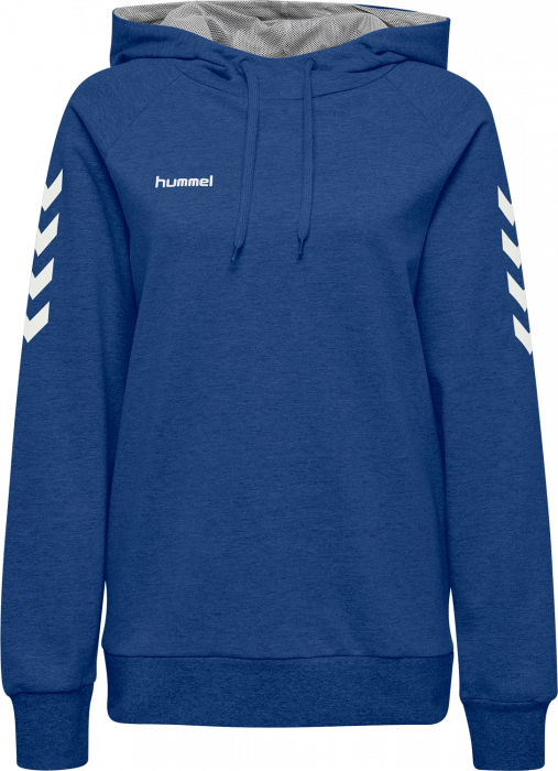 Hummel - Go Cotton Hoodie Woman - Blue