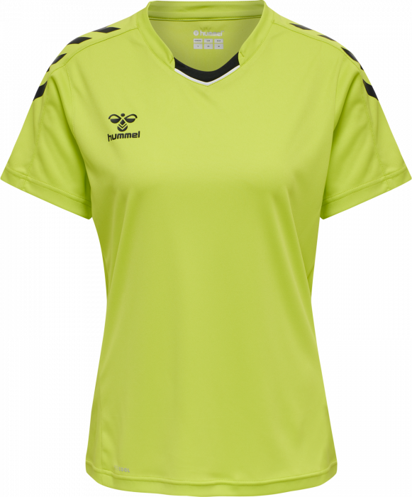 Hummel - Core Xk Poly Jersey Women - Lime & schwarz