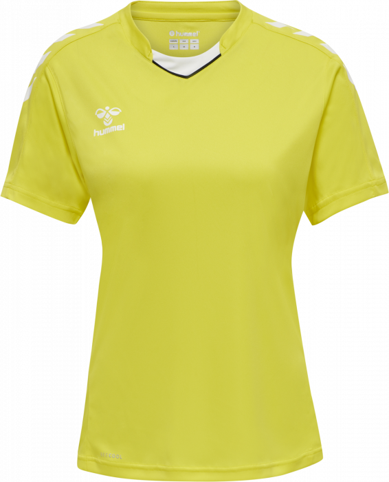 Hummel - Core Xk Poly Jersey Women - Blazing Yellow & vit