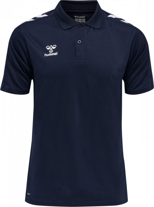 Hummel - Core Xk Polo - Marine & blanco