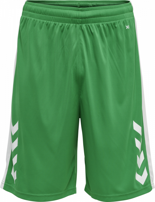 Hummel - Core Xk Basketball Shorts - Jelly bean & hvid