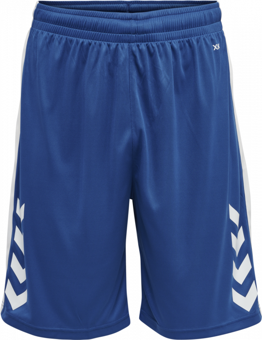 Hummel - Core Xk Basket Shorts - True Blue & biały