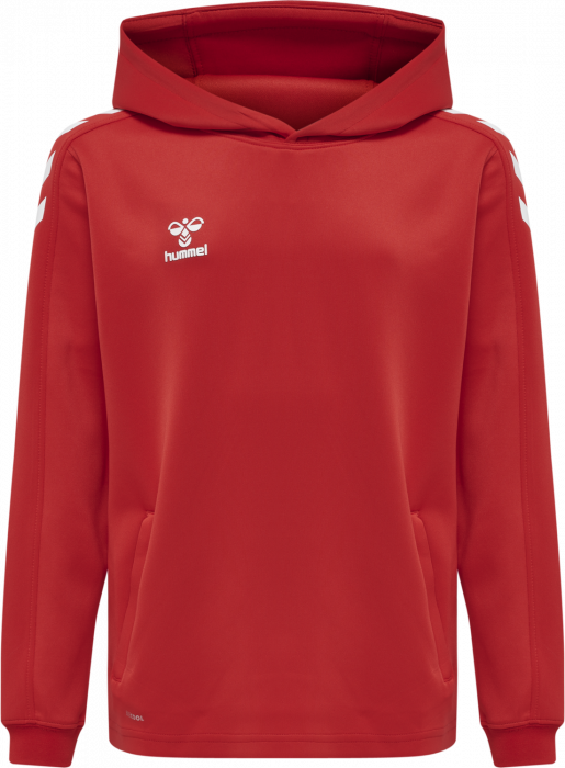 Hummel - Core Xk Hoodie Kids - True Red & wit