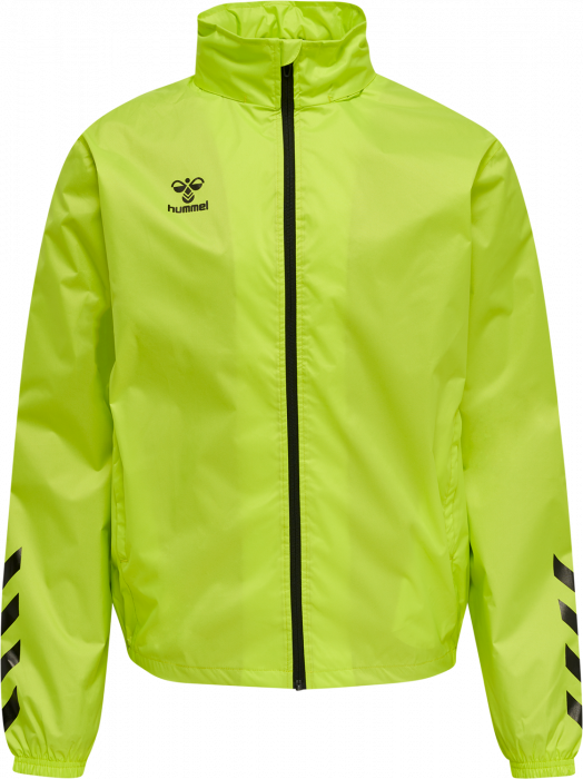 Hummel - Core Xk Spray Jacket - Lime & nero