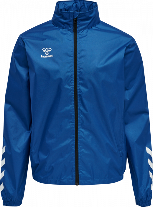 Hummel - Core Xk Spray Jacket - True Blue & weiß