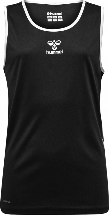 Hummel - Core Xk Basket Jersey Jr - Schwarz & weiß