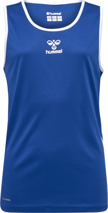 Hummel - Core Xk Basket Jersey Jr - True Blue & biały