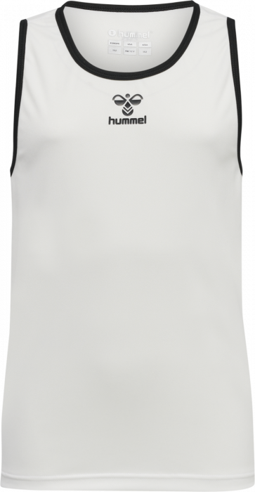 Hummel - Core Xk Basket Jersey Jr - White & black