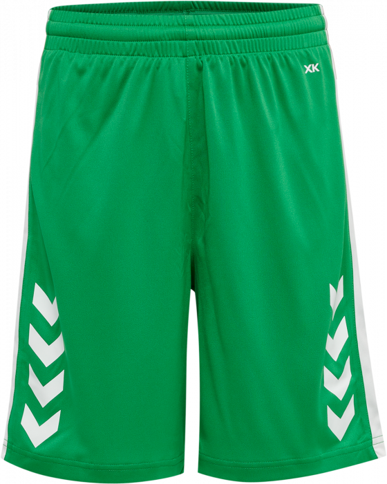 Hummel - Core Xk Basketball Shorts Jr - Jelly bean & hvid