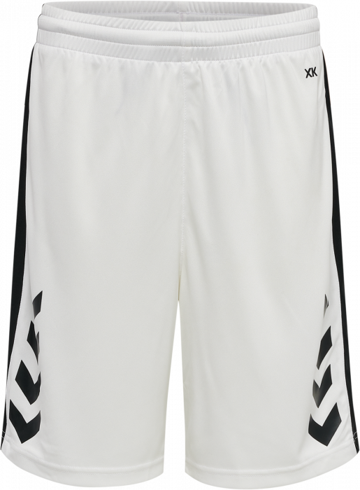 Hummel - Core Xk Basket Shorts Jr - Blanc & noir